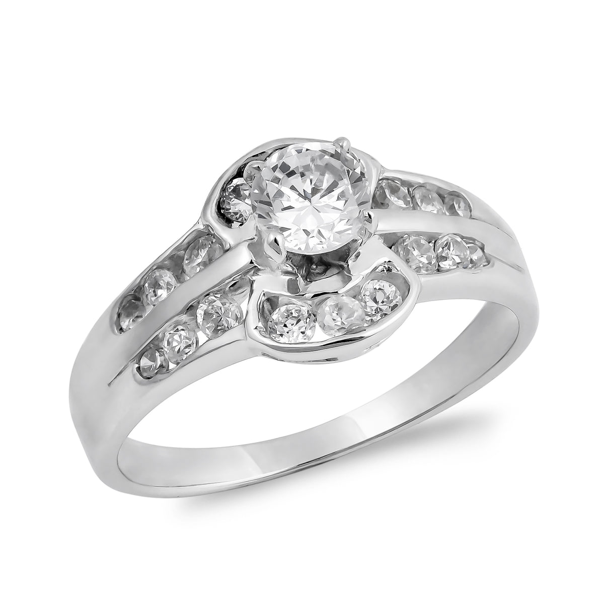 Silver CZ Ring