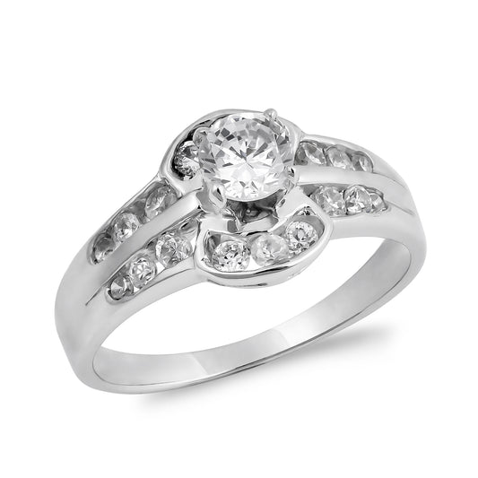 Silver CZ Ring
