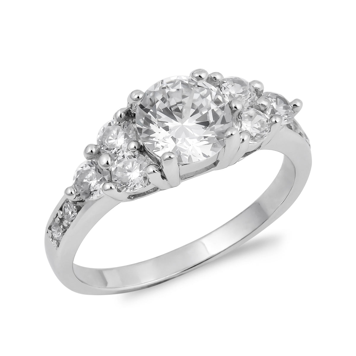 Silver CZ Ring