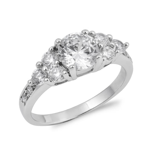 Silver CZ Ring