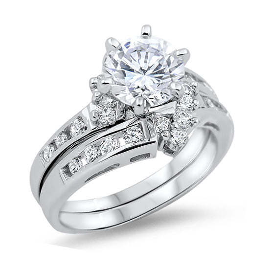 Silver CZ Ring