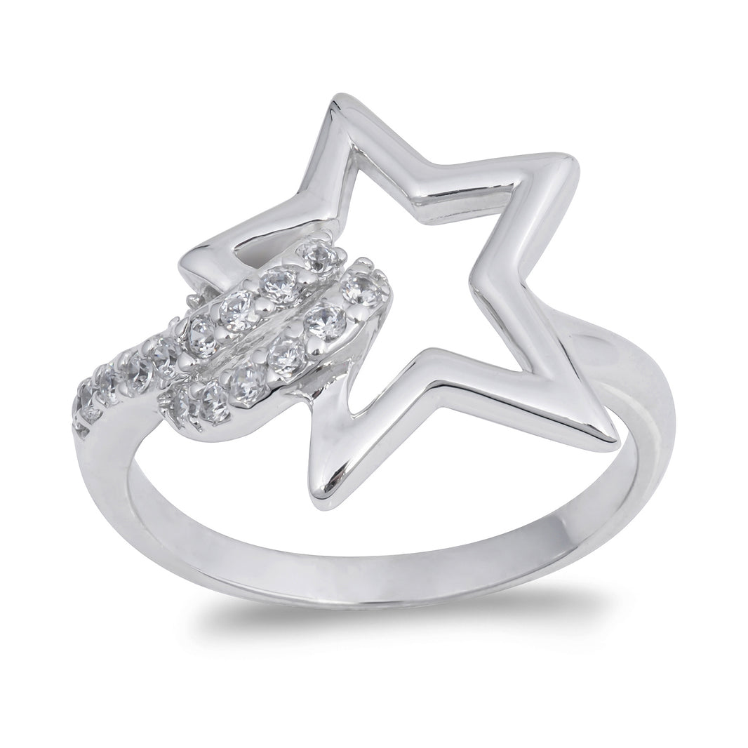 Silver CZ Ring