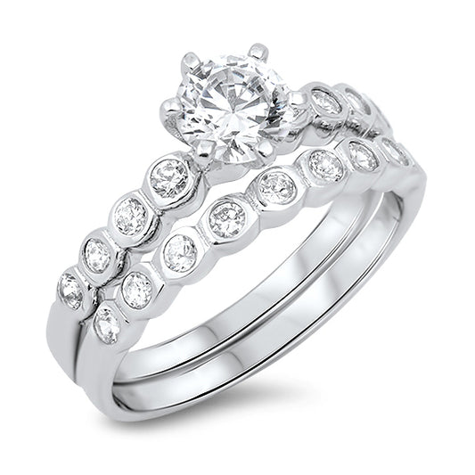 Silver CZ Ring