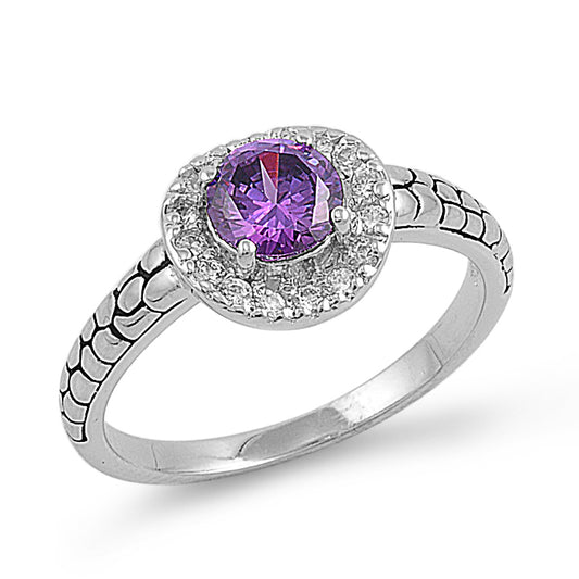 Silver CZ Ring