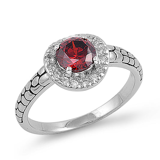 Silver CZ Ring