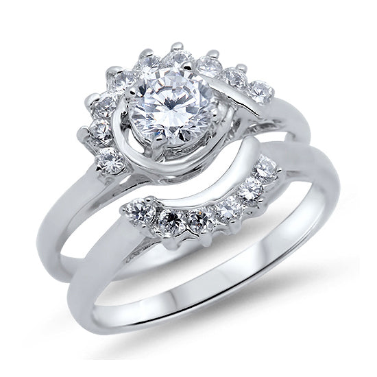 Silver CZ Ring