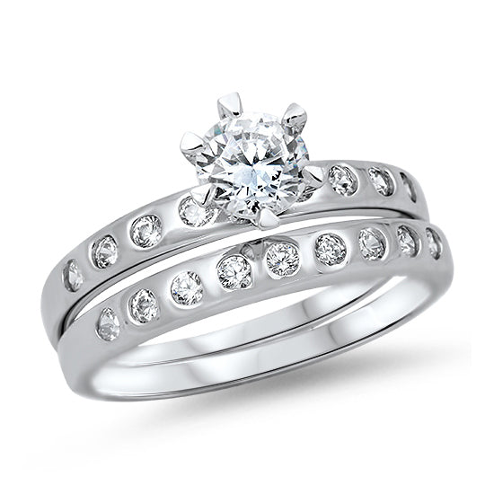 Silver CZ Ring