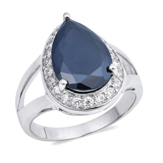 Silver CZ Ring
