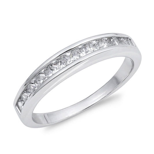 Silver CZ Ring