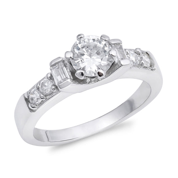 Silver CZ Ring