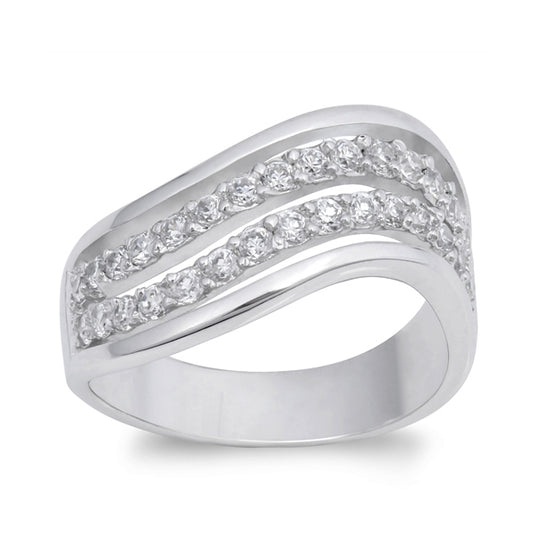 Silver CZ Ring