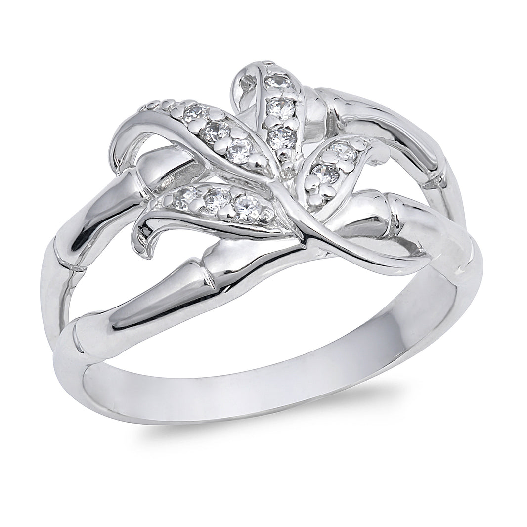Silver CZ Ring