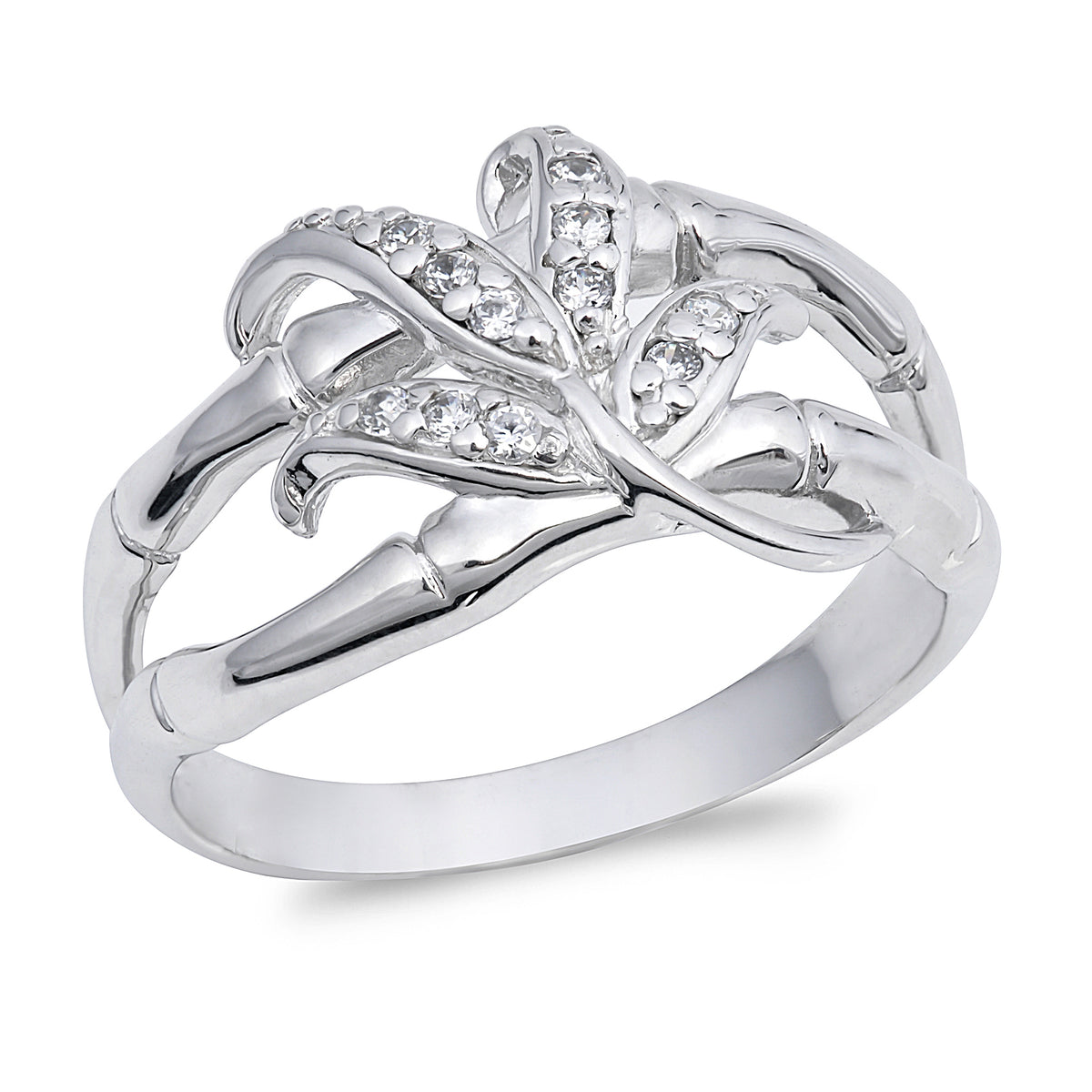 Silver CZ Ring