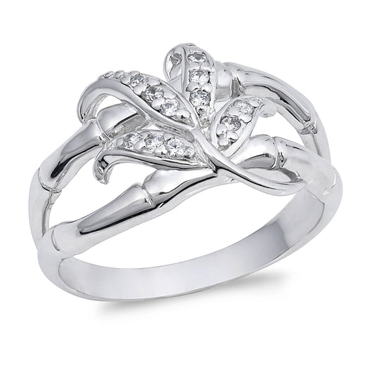 Silver CZ Ring