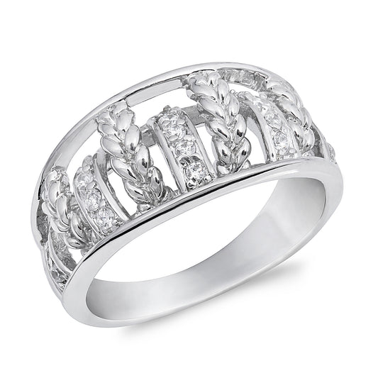 Silver CZ Ring