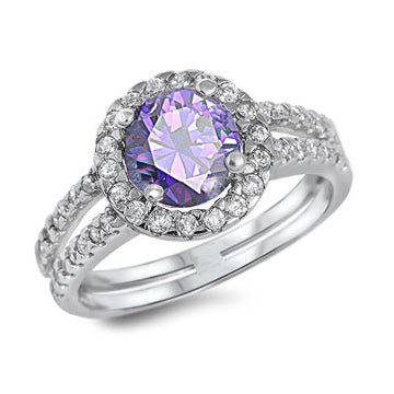 Silver CZ Ring