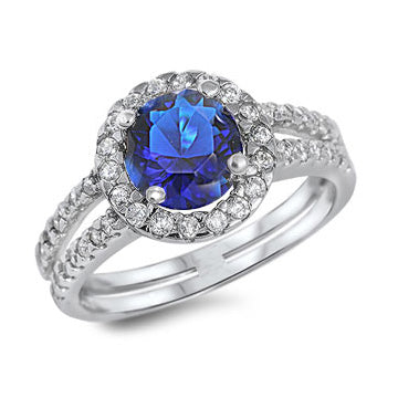 Silver CZ Ring