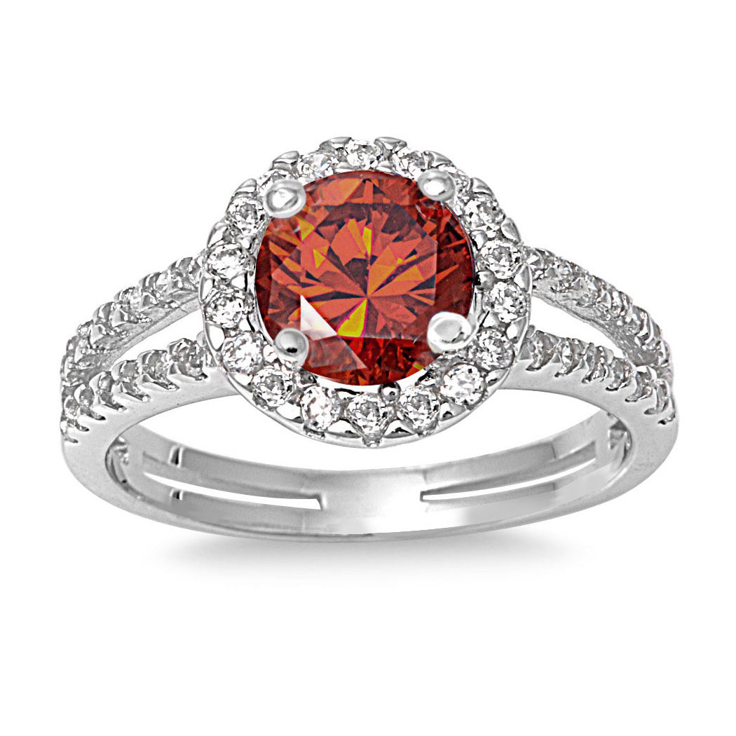 Silver CZ Ring