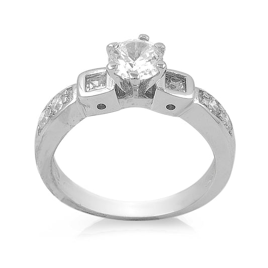 Silver CZ Ring