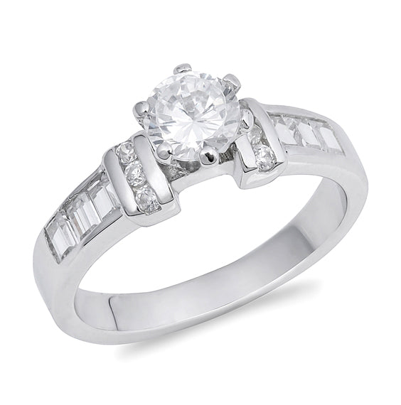 Silver CZ Ring