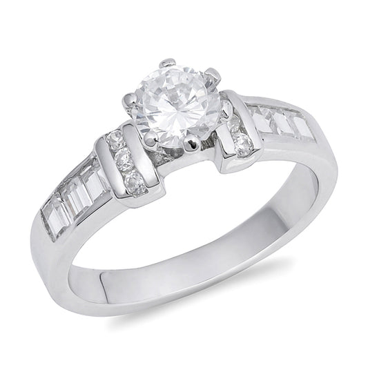Silver CZ Ring