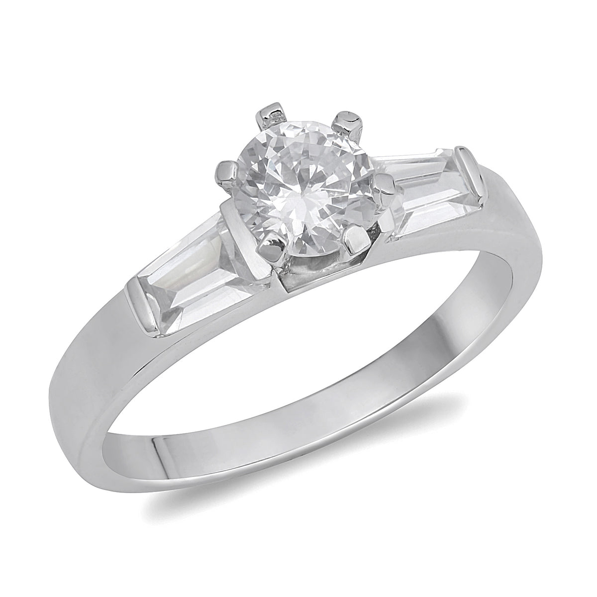 Silver CZ Ring