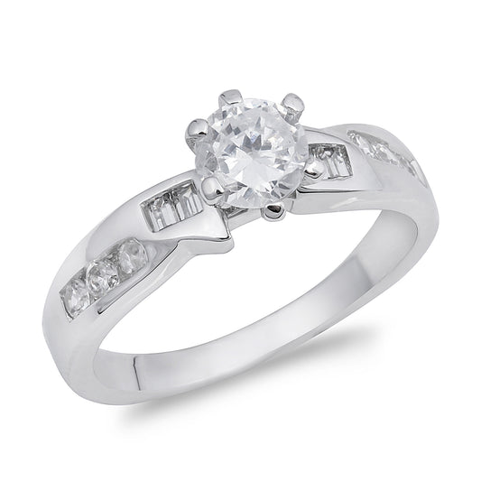 Silver CZ Ring