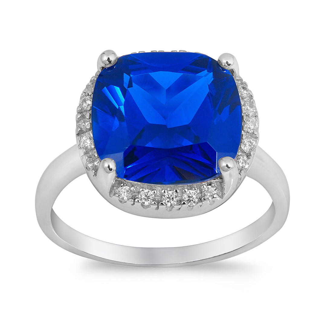 Silver CZ Ring