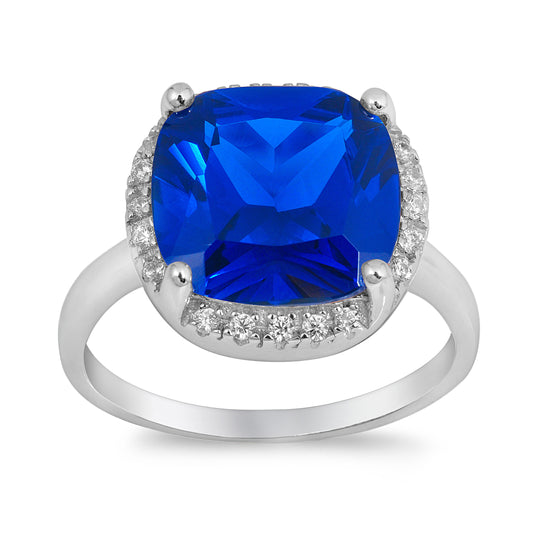 Silver CZ Ring