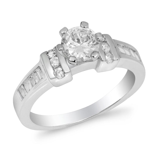 Silver CZ Ring