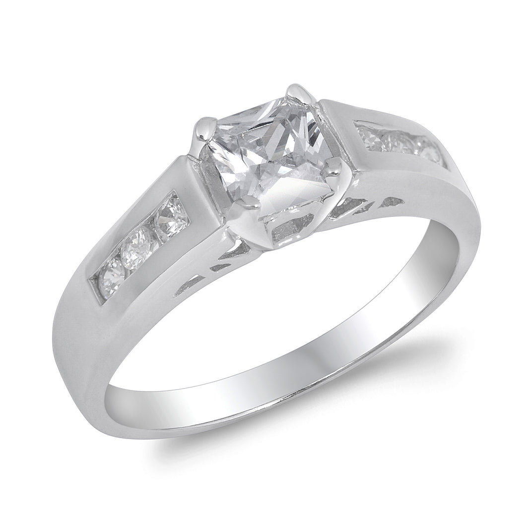 Silver CZ Ring
