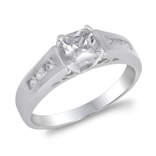 Silver CZ Ring