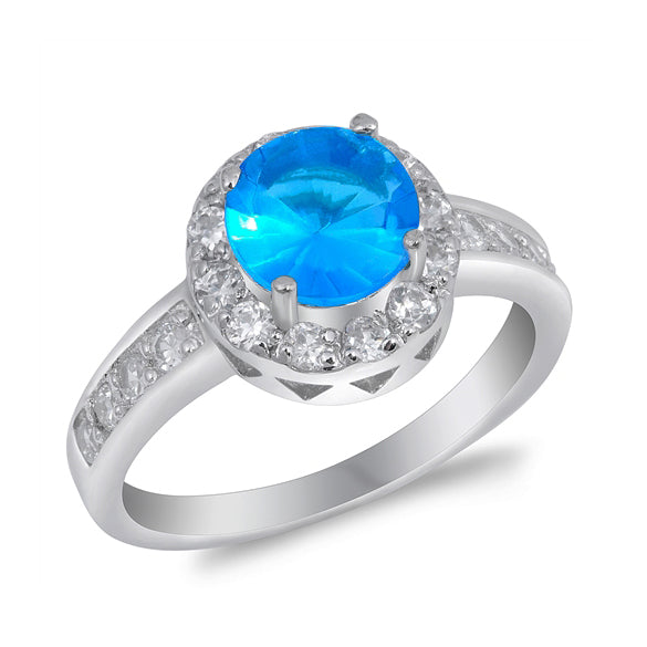 Silver CZ Ring