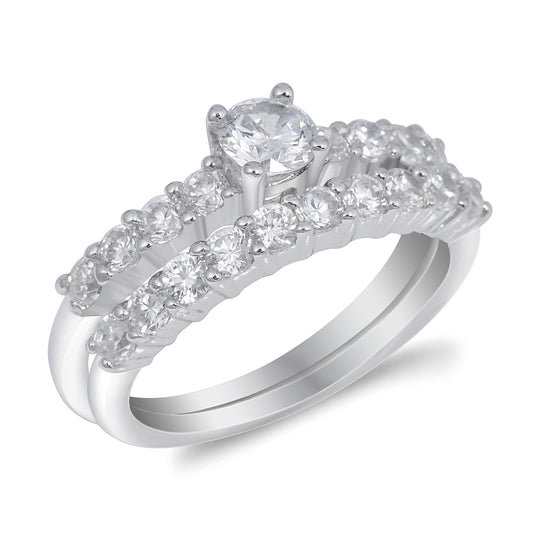 Silver CZ Ring