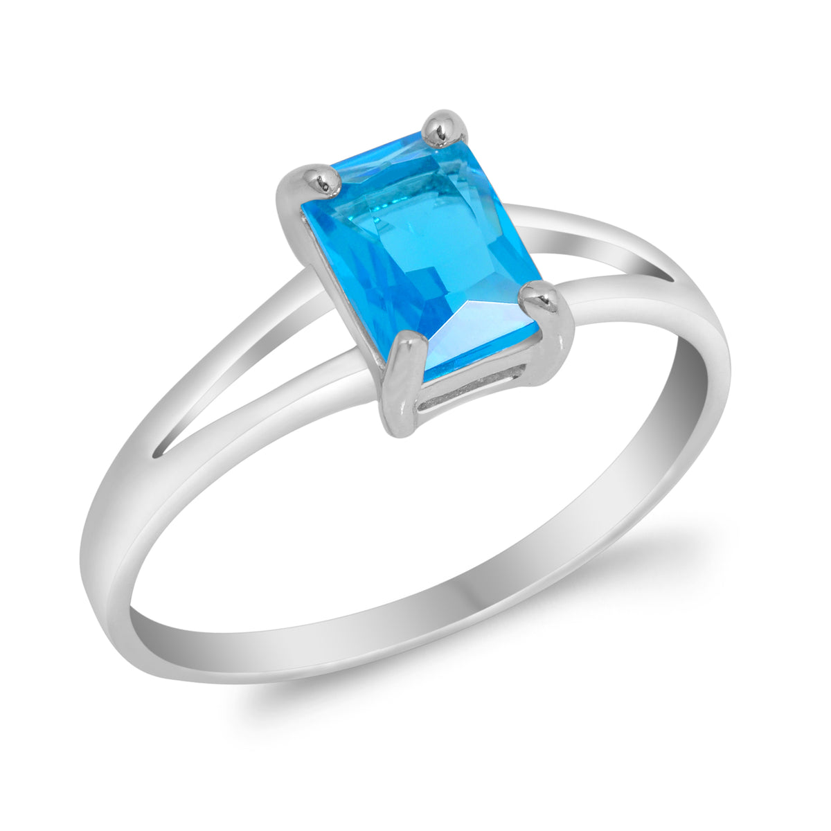 Silver CZ Ring