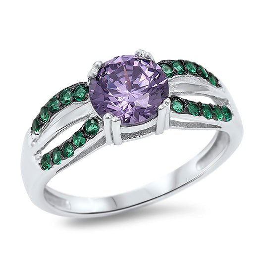 Silver CZ Ring