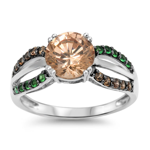 Silver CZ Ring