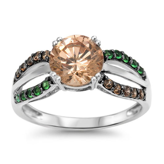 Silver CZ Ring