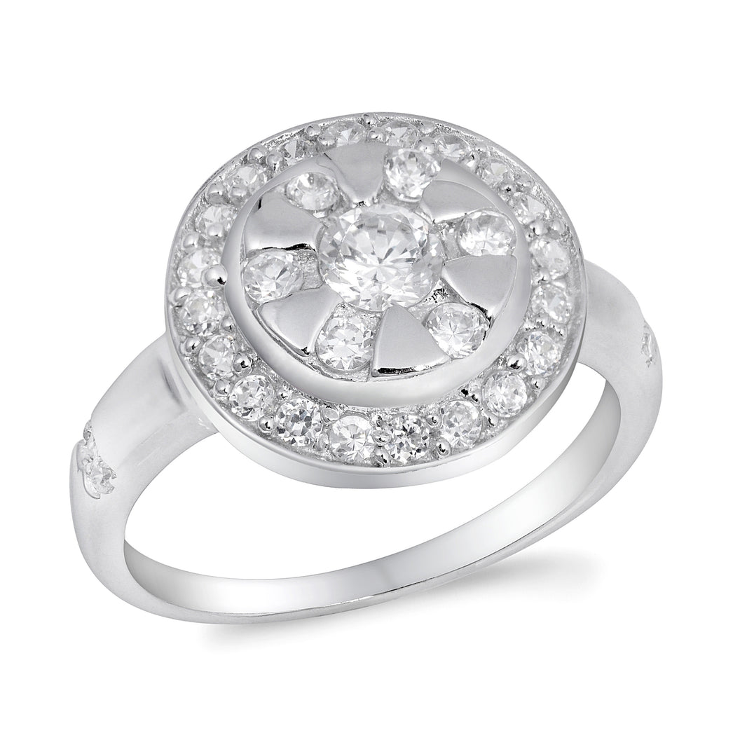 Silver CZ Ring