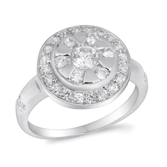Silver CZ Ring