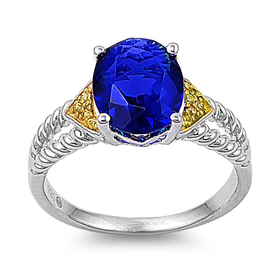 Silver CZ Ring