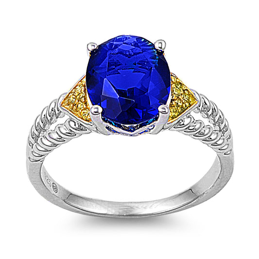 Silver CZ Ring