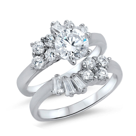 Silver CZ Ring