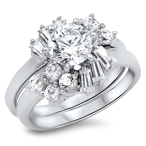 Silver CZ Ring