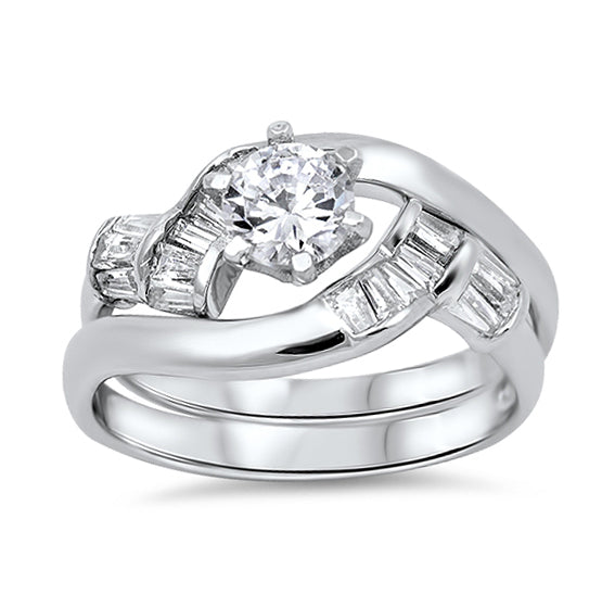 Silver CZ Ring