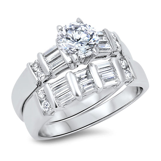 Silver CZ Ring