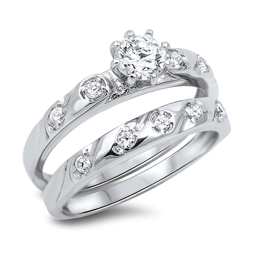 Silver CZ Ring