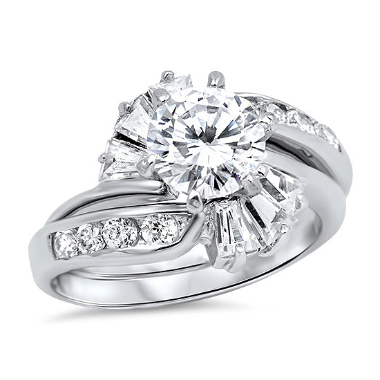Silver CZ Ring