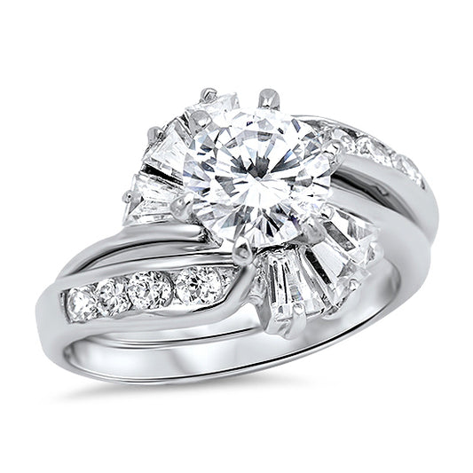 Silver CZ Ring