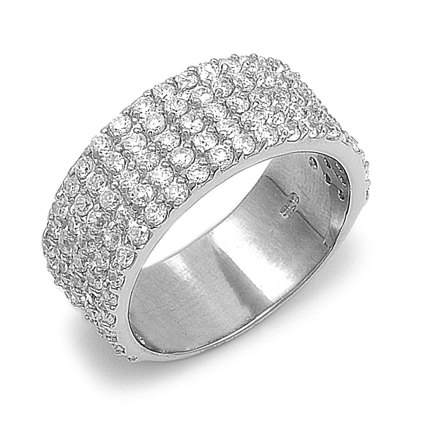Silver CZ Ring
